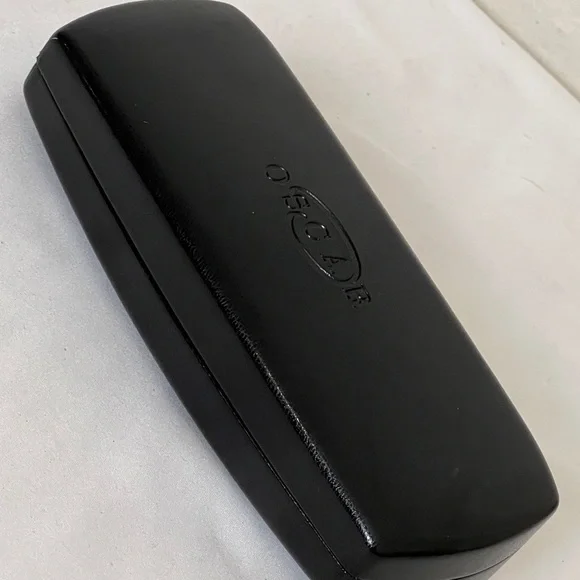 Oscar De La Renta Acetate Tortoise Shell Cat Eye Sunglasses Black - Picture 17 of 17